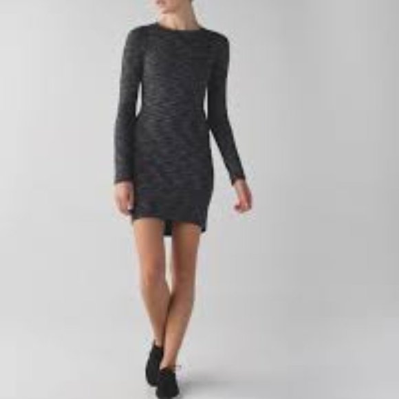 Lululemon Women's Long Sleeve Jersey Dress - Picture 2 of 14
